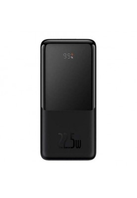 Зовнішній акумулятор (павербанк) Baseus Elf Digital Display 10000mAh 22.5W Black (PPJL010001)