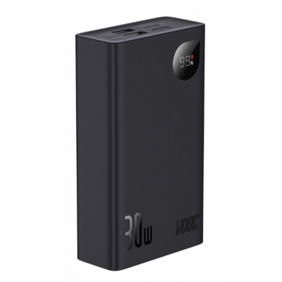 Зовнішній акумулятор (Power Bank) Baseus Adaman 2 20000mAh/QC/PD/SCP/30W Black (PPAD050101)