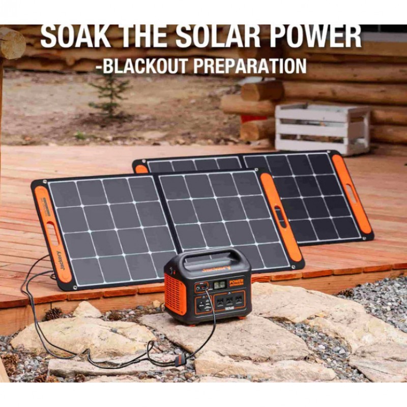 Зарядний пристрій на сонячній батареї Jackery SolarSaga 100W