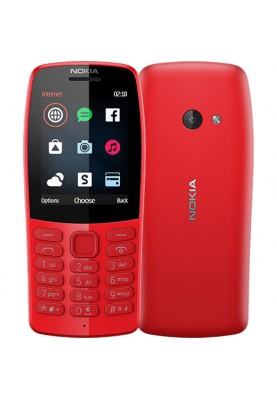 Мобільний телефон Nokia 210 Dual SIM 2019 Red (16OTRR01A01)