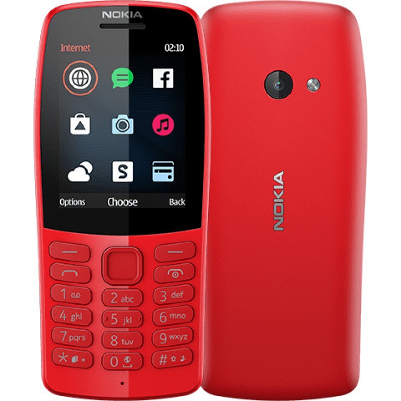 Мобільний телефон Nokia 210 Dual SIM 2019 Red (16OTRR01A01)