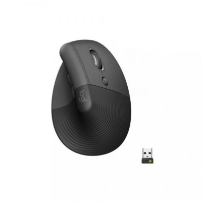Миша Logitech Lift Vertical Ergonomic Mouse Graphite (910-006473)