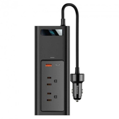 Перетворювач DC-AC Baseus In-car Inverter 150W Black (CRNBQ-A01)