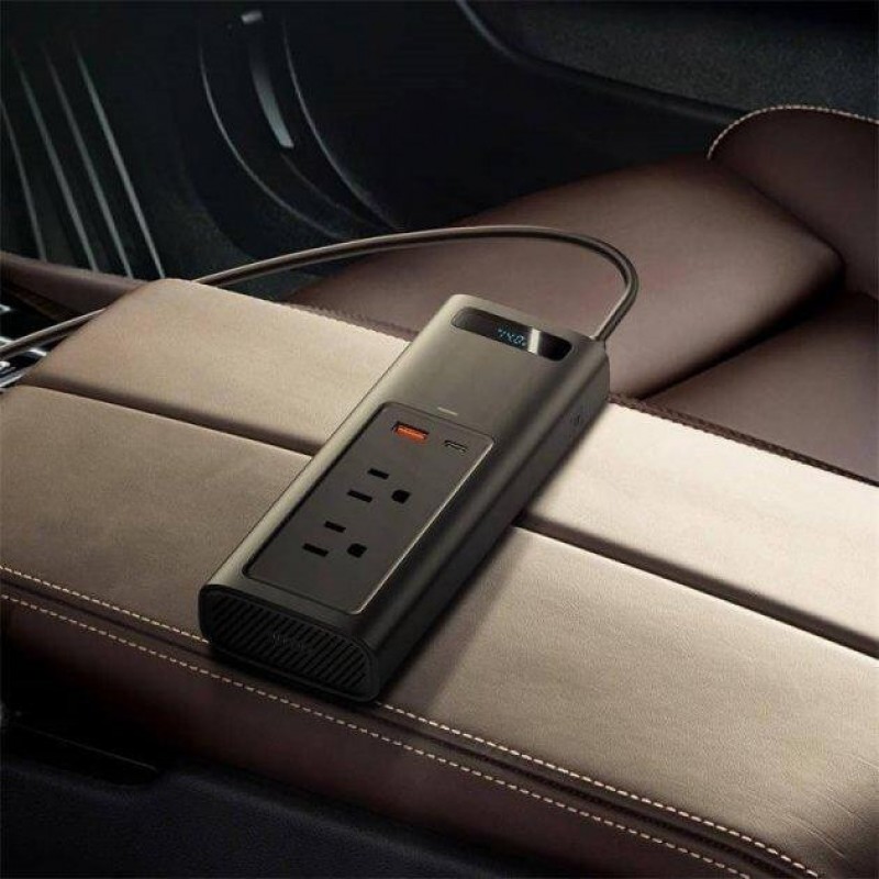 Перетворювач DC-AC Baseus In-car Inverter 150W Black (CRNBQ-A01)