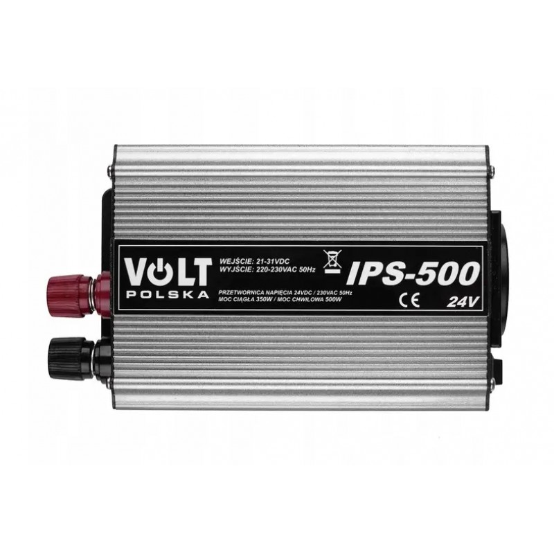 Перетворювач напруги VOLT Polska IPS 500 24V на 230V 350/500W