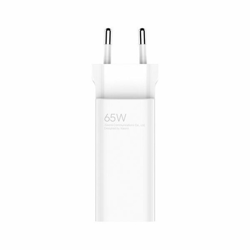 Мережевий зарядний пристрій Xiaomi 65W GaN Charger Type-A + Type-C (BHR5515GL)