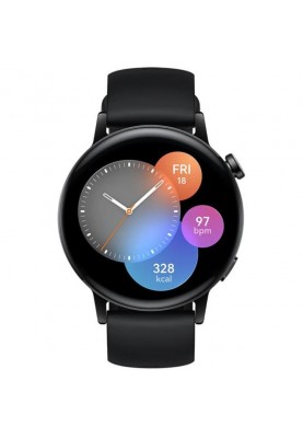 Смарт-годинник HUAWEI Watch GT 3 42mm Black (55027152)