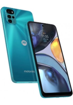 Смартфон Motorola Moto G22 4/128GB Iceberg Blue (PATW0033)