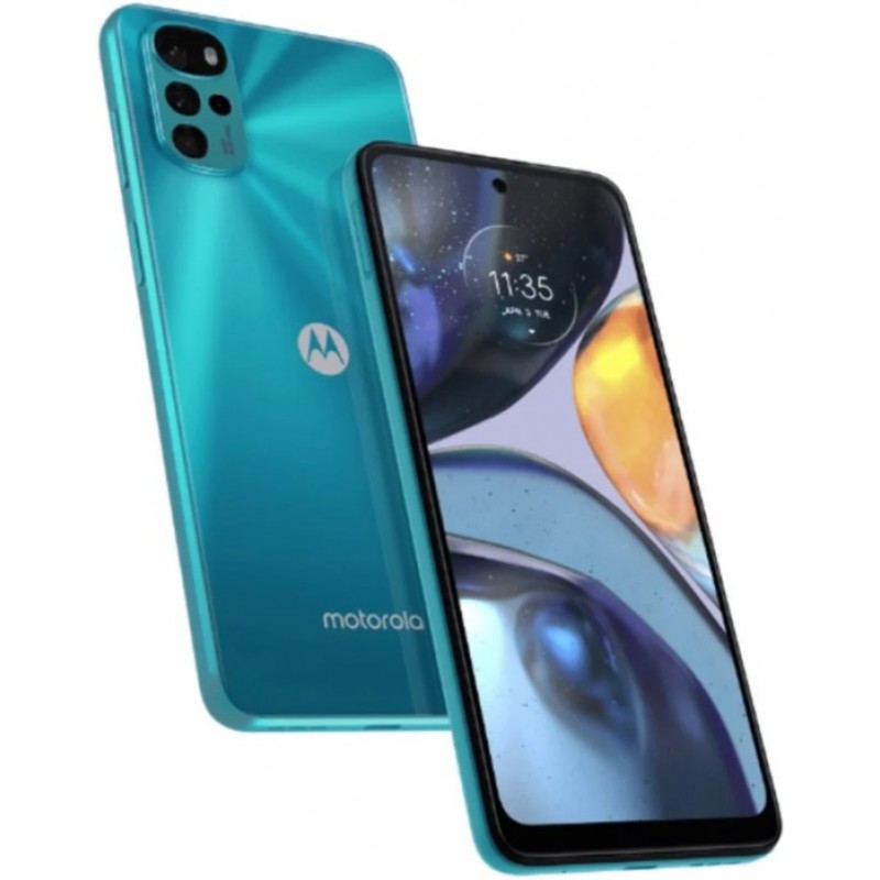 Смартфон Motorola Moto G22 4/128GB Iceberg Blue (PATW0033)