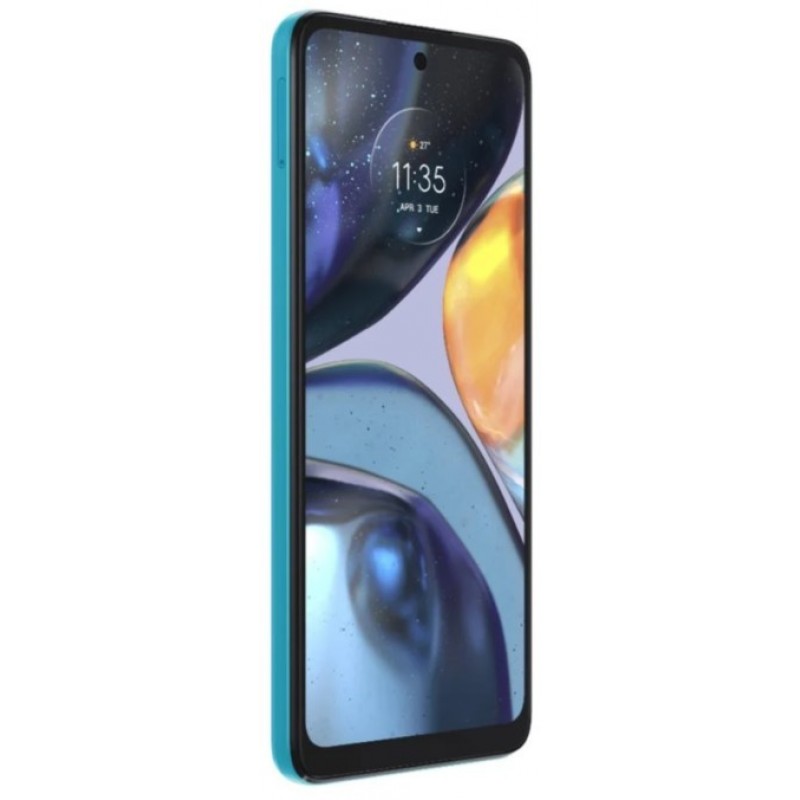 Смартфон Motorola Moto G22 4/128GB Iceberg Blue (PATW0033)