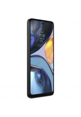 Смартфон Motorola Moto G22 4/64GB Cosmic Black (PATW0031)