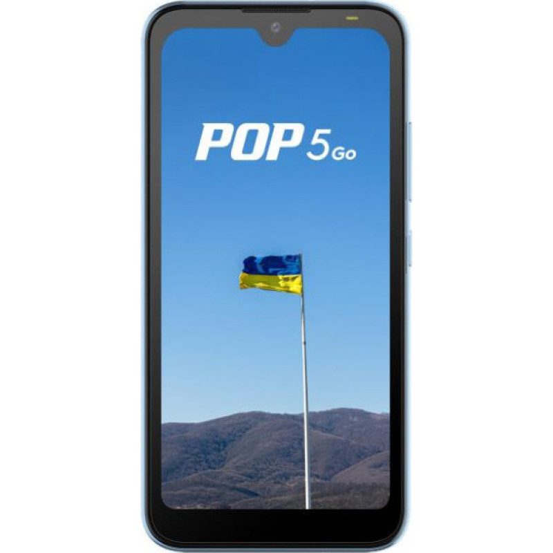 Смартфон Tecno POP 5 Go (BD1) 1/16GB Diamond Blue (4895180771026)