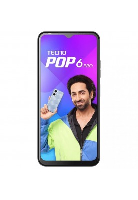 Смартфон Tecno POP 6 Pro (BE8) 2/32GB Peaceful Blue (4895180785528)