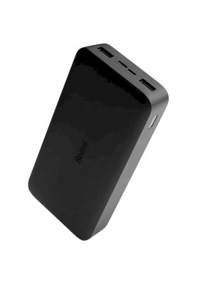 Зовнішній акумулятор (павербанк) Xiaomi Redmi Power Bank 20000mAh Black (VXN4304GL) (PB200LZM)