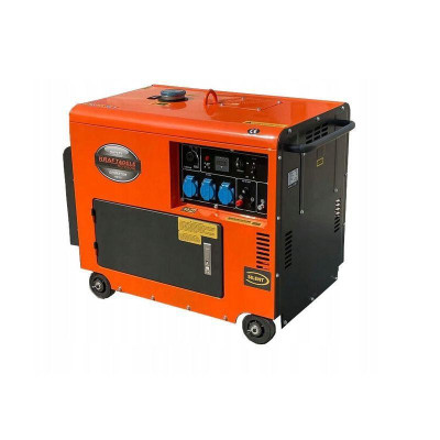 Дизельний генератор Kraft Dele KWD6500EJS (KD-123)