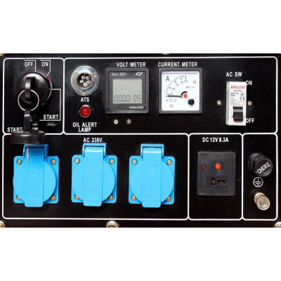 Дизельний генератор Kraft Dele KWD6500EJS (KD-123)