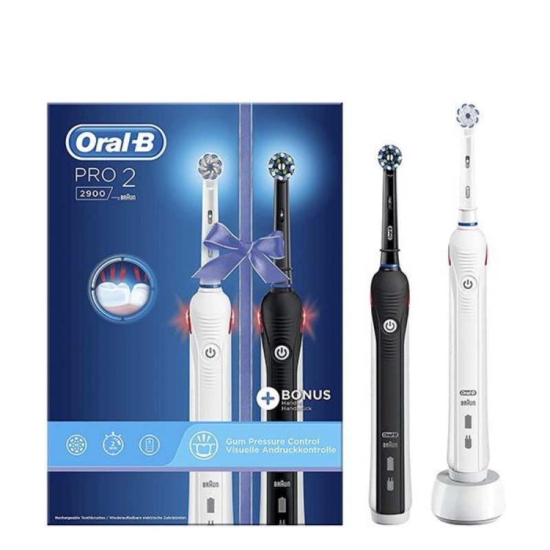 Електрична зубна щітка Oral-B D501 PRO 2 2900 Black and Black