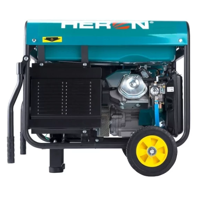 Генератор газо-бензиновий Heron LPG+NG 5,5 кВт-400В, 2х2,0 кВт-230В (8896319)