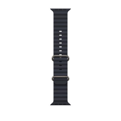 Смарт-годинник Apple Watch Ultra GPS + Cellular 49mm Titanium Case with Midnight Ocean Band (MQET3/MQFK3)
