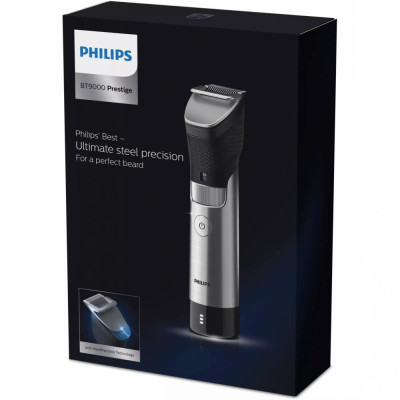 Тример для бороди та вусів Philips BT9000 Prestige BT9810/15 Тример для бороди та вусів Philips BT9000 Prestige BT9810/15