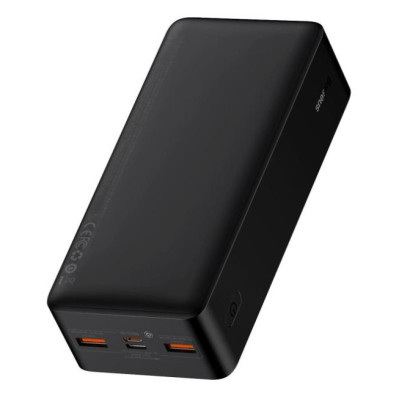Зовнішній акумулятор (павербанк) Baseus Bipow Digital Display Powerbank 20W 30000mAh Black (PPBD050401)