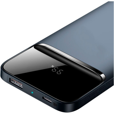 Зовнішній акумулятор (павербанк) Baseus PowerBank Magnetic Wireless Quick Charge 10000mAh 20W Blue (PPMT-03)