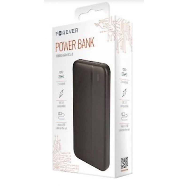 Зовнішній акумулятор (Powerbank) Forever 10000 mAh (FPB-001)