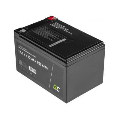 Акумулятор для ДБЖ Green Cell CAV08 LiFePO4 12.8V 12Ah 153.6Wh