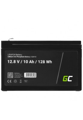 Акумулятор для ДБЖ Green Cell CAV10 LiFePO4 12.8V 10Ah 128Wh