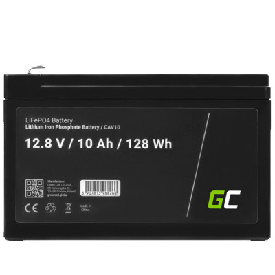 Акумулятор для ДБЖ Green Cell CAV10 LiFePO4 12.8V 10Ah 128Wh