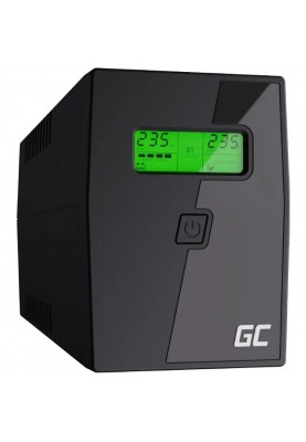 Лінійно-інтерактивний ДБЖ Green Cell UPS02 (800VA/480W)