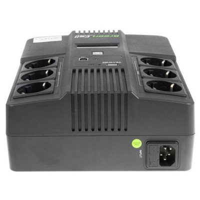 Лінійно-інтерактивний ДБЖ Green Cell UPS06 (600VA/360W)