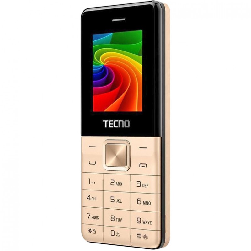 Мобільний телефон Tecno T301 Gold (4895180743337)