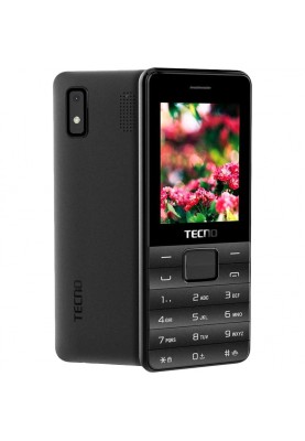 Мобільний телефон Tecno T372 TripleSIM Black (4895180746833)