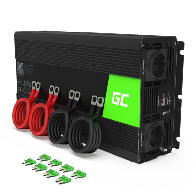 Перетворювач DC-AC Green Cell INV20 24V/230V 2000/4000W