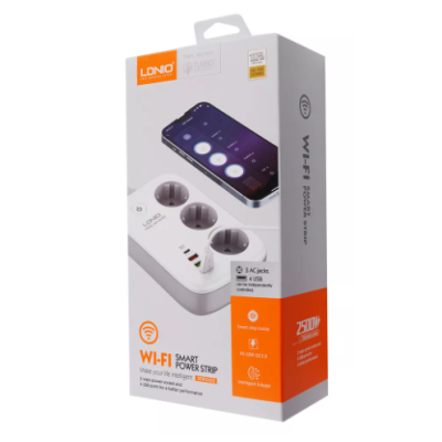 Мережевий фільтр LDNIO SEW3452 Power Strip White