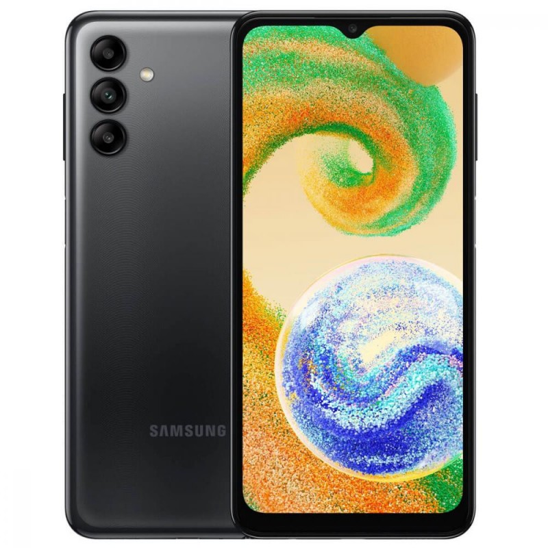 Смартфон Samsung Galaxy A04s 3/32GB Black (SM-A047FZKU)