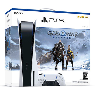 Стаціонарна ігрова приставка Sony PlayStation 5 825GB God of War Ragnarok Bundle