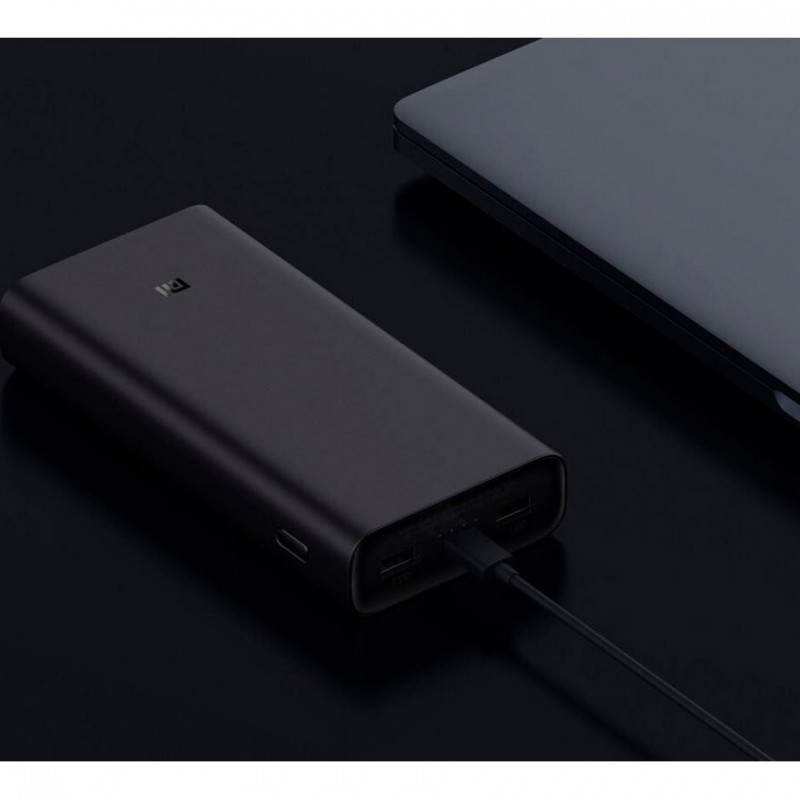 Зовнішній акумулятор (павербанк) Xiaomi Mi 50w Power Bank 20000mAh Black (BHR5121GL)