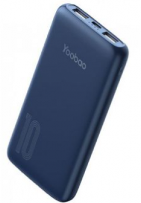 Зовнішній акумулятор (павербанк) Yoobao 1D Power Bank 10000 mah 22.5W Blue