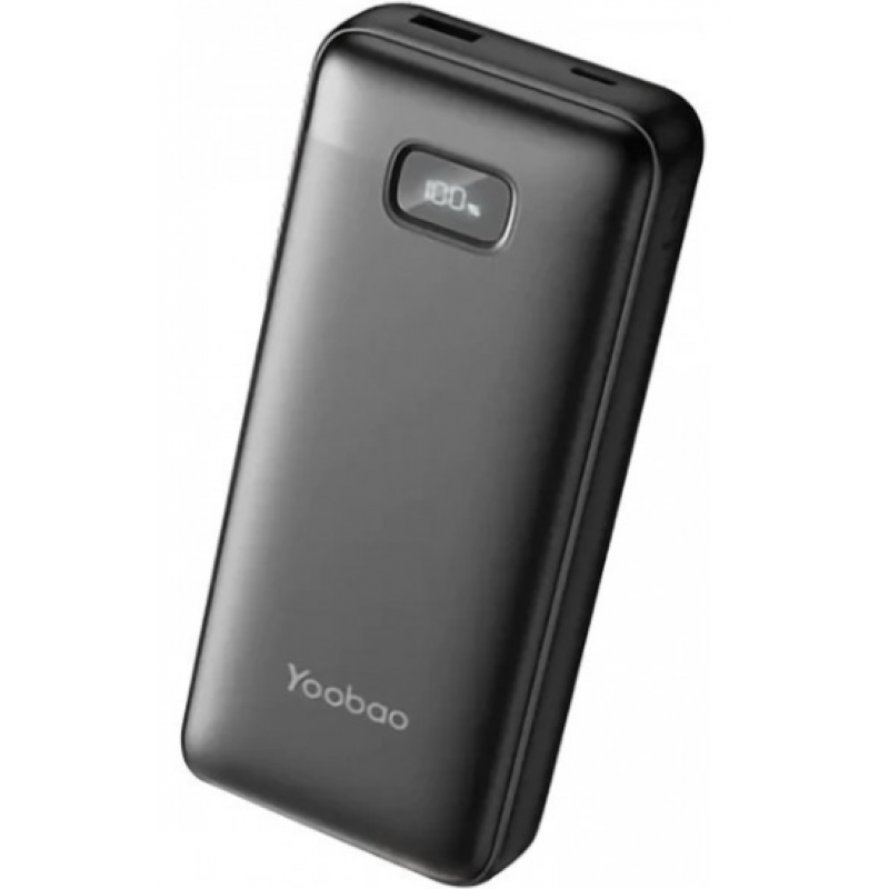 Зовнішній акумулятор (павербанк) Yoobao LC5 Power Bank 20000 mah Black