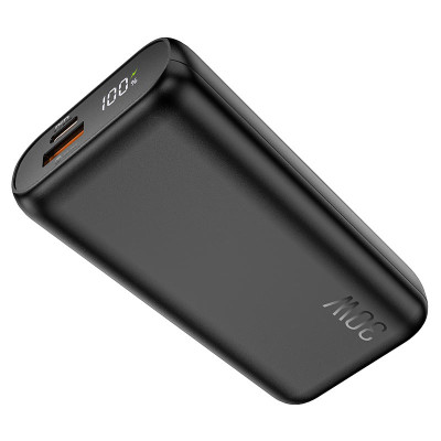 Зовнішній акумулятор (Power Bank) Hoco Q5 Aegis 10000mAh 30W Black