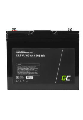 Акумулятор для ДБЖ Green Cell CAV11 LiFePO4 12.8V 60Ah 768Wh + BMS
