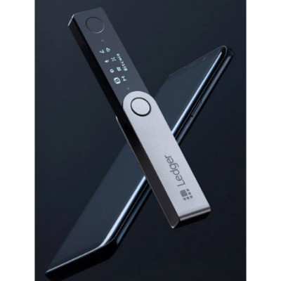 Апаратний криптогаманець Ledger Nano X Onyx Black