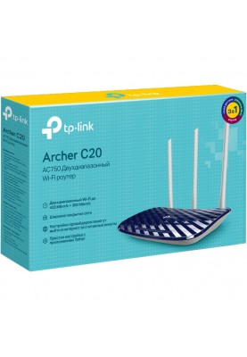 Бездротовий маршрутизатор TP-Link Archer C20 V5