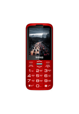 Мобільний телефон Sigma mobile Comfort 50 Grace Red