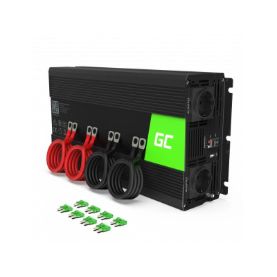 Перетворювач DC-AC Green Cell INV15 12V/230V 3000/6000W