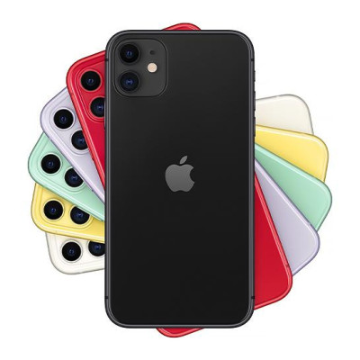 Смартфон Apple iPhone 11 128GB Slim Box Black (MHDH3)