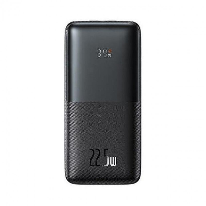 Зовнішній акумулятор (павербанк) Baseus Power Bank 20000mAh Bipow Pro Digital Display PD 22.5W Black (PPBD030001)