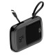 Зовнішній акумулятор (павербанк) Baseus Qpow 10000 mAh Black (PPQD-A01)
